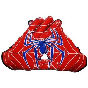 Football Gloves Spider Man Marvel Eternity Gears Adult M Sticky Receiver Gloves